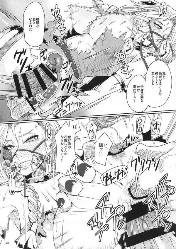 【ドラクエV】ビアンカが馬のモンスターに拘束されて極太チンポで犯されるｗｗｗ【エロ漫画・エロ同人】 (29)