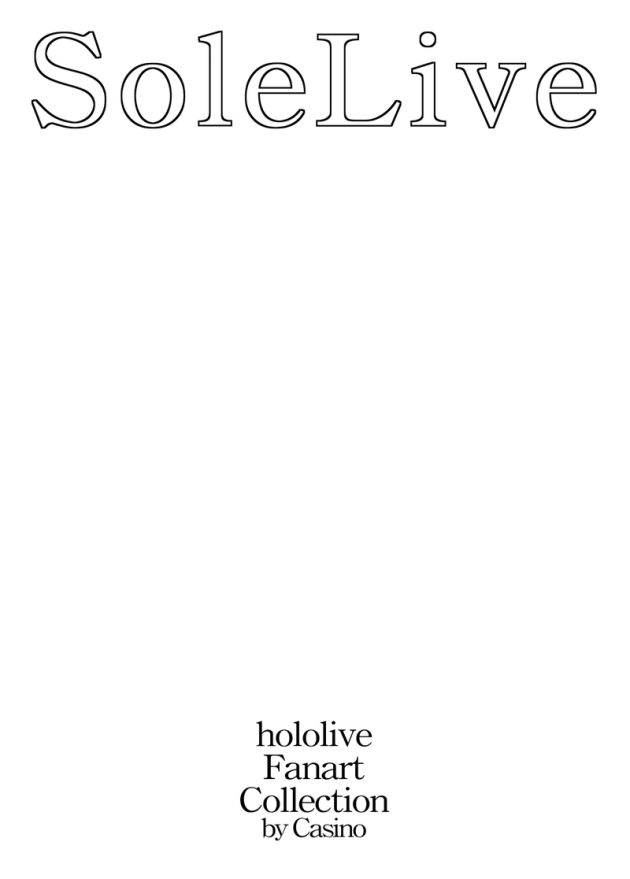 ホロライブのVtuberたちを様々なシチュエーションで描いたフルカラーイラスト集。【ホロライブ】(2)