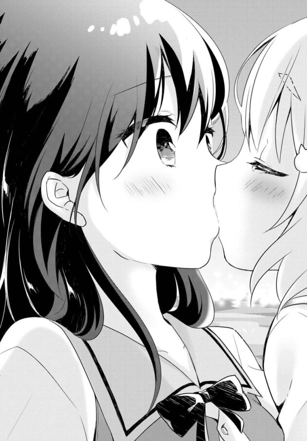 巨乳女子校生とキスをしたりするレズ(291)
